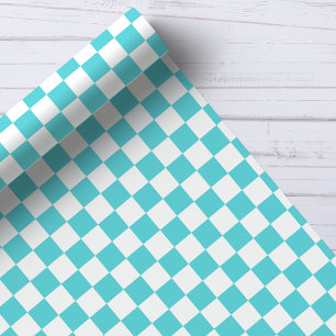 Muster für Aqua- und Weißkarton Geschenkpapier