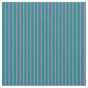 Muster für Aquamarine und rosa Linien Stoff