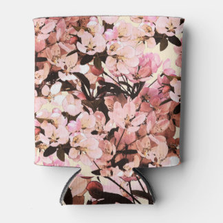 Muster für Aquarellblumen Dosenkühler