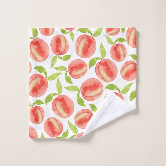 Muster für Aquarellfarben Badhandtuch Set (Waschlappen)