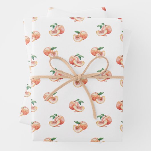 Muster für Aquarellfarben Geschenkpapier Set (Beispiel)