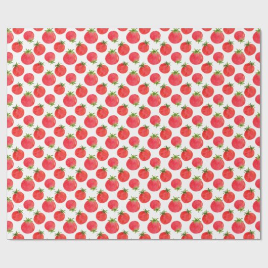 Muster für Aquarellkartoffeln Geschenkpapier (Flach)