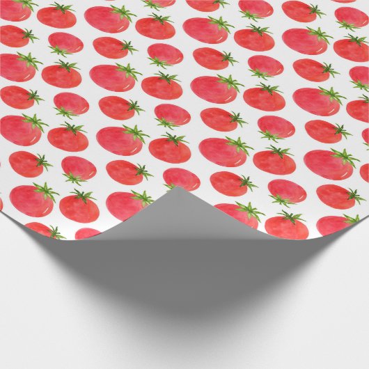 Muster für Aquarellkartoffeln Geschenkpapier (Ecke)