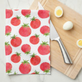 Muster für Aquarellkartoffeln Geschirrtuch (Viertel Falte)