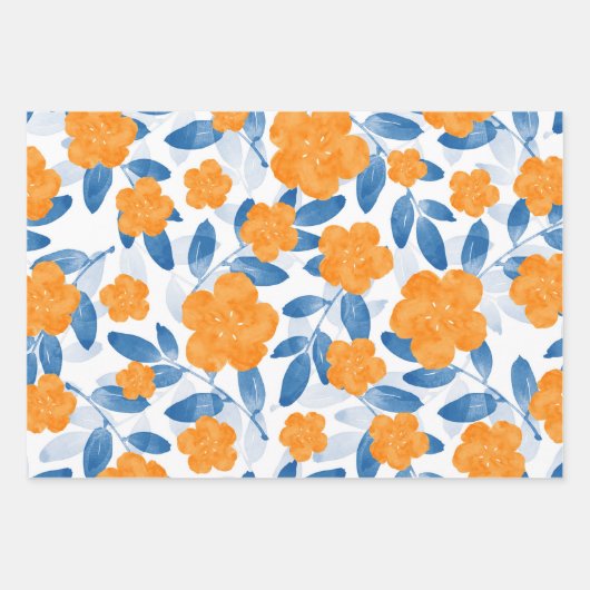 Muster für Aquarellmoore und Blätter (Vorderseite 3)