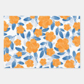 Muster für Aquarellmoore und Blätter (Vorderseite)