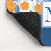 Muster für Aquarellmoore und Blätter Mousepad (Ecke)