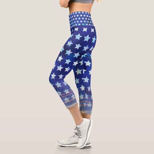 Muster für Aquarellsteine Capri Leggings (Links)