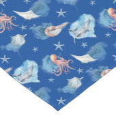 Muster für Aquarelltiere Kurzer Tischläufer (Ecke)