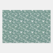 Muster für arabische Kalligrafie Geschenkpapier Set (Vorderseite 3)