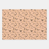 Muster für arabische Kalligrafie Geschenkpapier Set (Vorderseite 2)