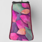 Muster für atemberaubende Blätter Golf Headcover (Rotieren 90)