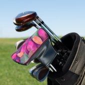 Muster für atemberaubende Blätter Golf Headcover (In Situ)