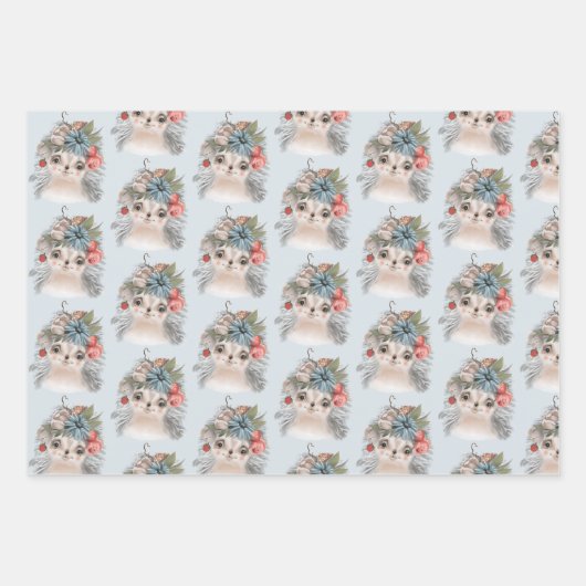 Muster für Babys Geschenkpapier Set (Vorderseite)