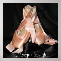 Muster für Ballettschuhe