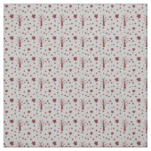 Muster für Bäume und Blätter Stoff (Muster)