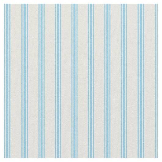 Muster für Beige & Sky Blue Lines Stoff (Nahaufnahme)