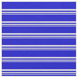 Muster für Beige und Blaue Streifen/Linien Stoff