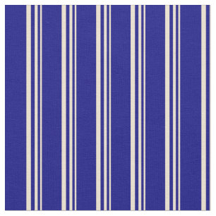 Muster für Beige und Blaue Streifen Stoff
