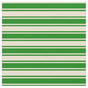 Muster für beige und grüne Streifen Stoff
