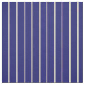 Muster für beige und Midnight Blue Lines Stoff (Muster)