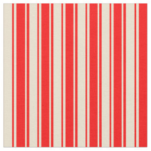 Muster für beige und rot farbige Linien/Streifen Stoff