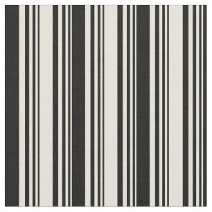 Muster für Beige und Schwarze Linien/Streifen Stoff
