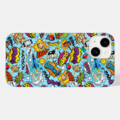 Muster für benutzerdefinierte Comicen Case-Mate iPhone Hülle (Rückseite (Horizontal))