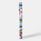 Muster für benutzerdefinierte Comicen Case-Mate iPhone Hülle (Rückseite / Links)