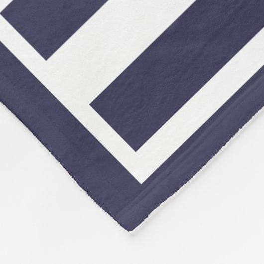 Muster für benutzerdefinierte, eckige Streifen Fleecedecke (Ecke)