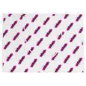 Muster für benutzerdefinierte Firmenlogos Große Geschenktüte (Rückseite)