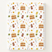 Muster für benutzerdefinierte Kegelgarnhaken Notizblock (Rückseite)