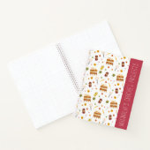 Muster für benutzerdefinierte Kegelgarnhaken Notizblock (Innenseite)