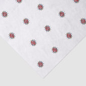 Muster für benutzerdefinierte Logos Weiße Werbung Seidenpapier (Ausschnitt)