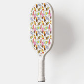 Muster für benutzerdefinierte Monogramm-Eiskrempel Pickleball Schläger (Links)