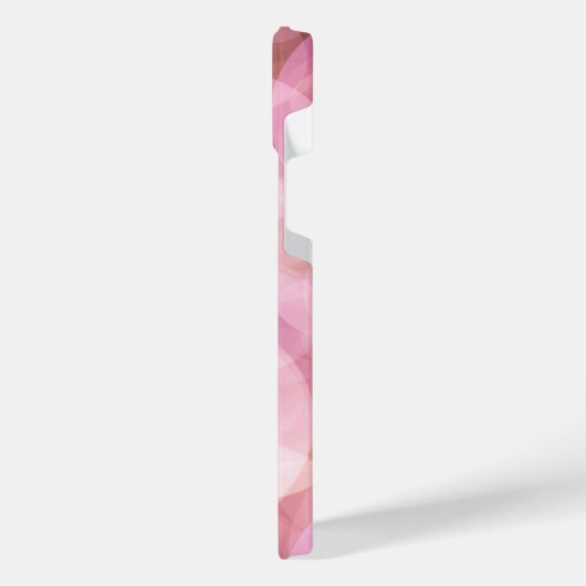 Muster für benutzerdefinierte Pastell-Rose Blush P iPhone Hülle (Linke Seite)