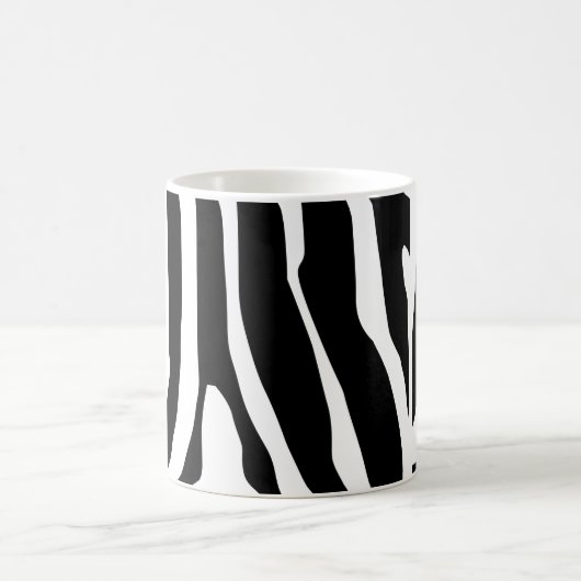 Muster für benutzerdefinierte Zebra-Druckstreifen Kaffeetasse (Mittel)