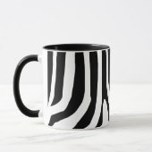 Muster für benutzerdefinierte Zebra-Druckstreifen Tasse (Links)