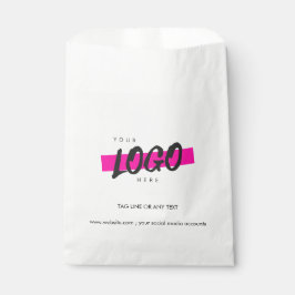 Muster für benutzerdefiniertes Firmenlogo Geschenktütchen