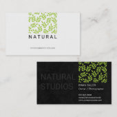 Muster für berufliche Blätter Visitenkarte (Vorne/Hinten)