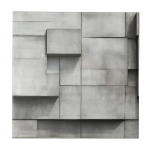 Muster für Betonblöcke Fliese