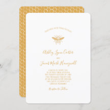 Muster für Bienen und Golden Honeycomb