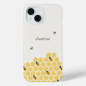 Muster für Bienen und Honeycomb Case-Mate iPhone Hülle (Rückseite)
