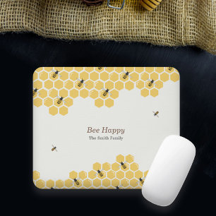 Muster für Bienen und Honeycomb Mousepad