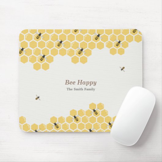 Muster für Bienen und Honeycomb Mousepad (Mit Mouse)