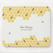 Muster für Bienen und Honeycomb Mousepad (Vorne)