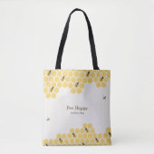 Muster für Bienen und Honeycomb Tasche (Vorderseite)