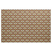 Muster für Bienen und Honigwaben Stoff (Fat Quarter (45,7 x 55,9 cm))
