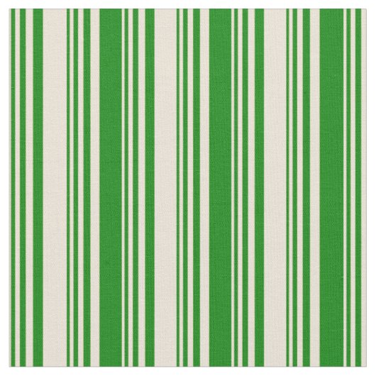 Muster für Bisken und Grüne Linien Stoff (Nahaufnahme)