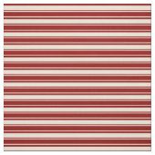 Muster für Bisque & Dark Red Stripes Stoff (Muster)